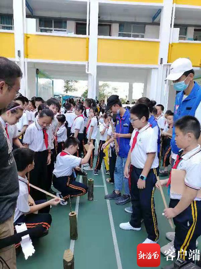 开云体育海口“倡导绿色生活推进全面禁塑”首场宣传活动走进第二十六小学