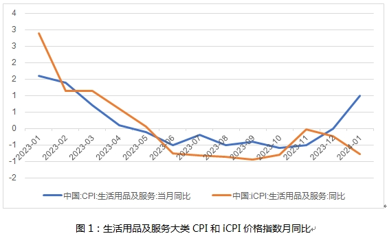 开云体育，iCPI大类观察｜2023年iCPI生活用品及服务大类分析